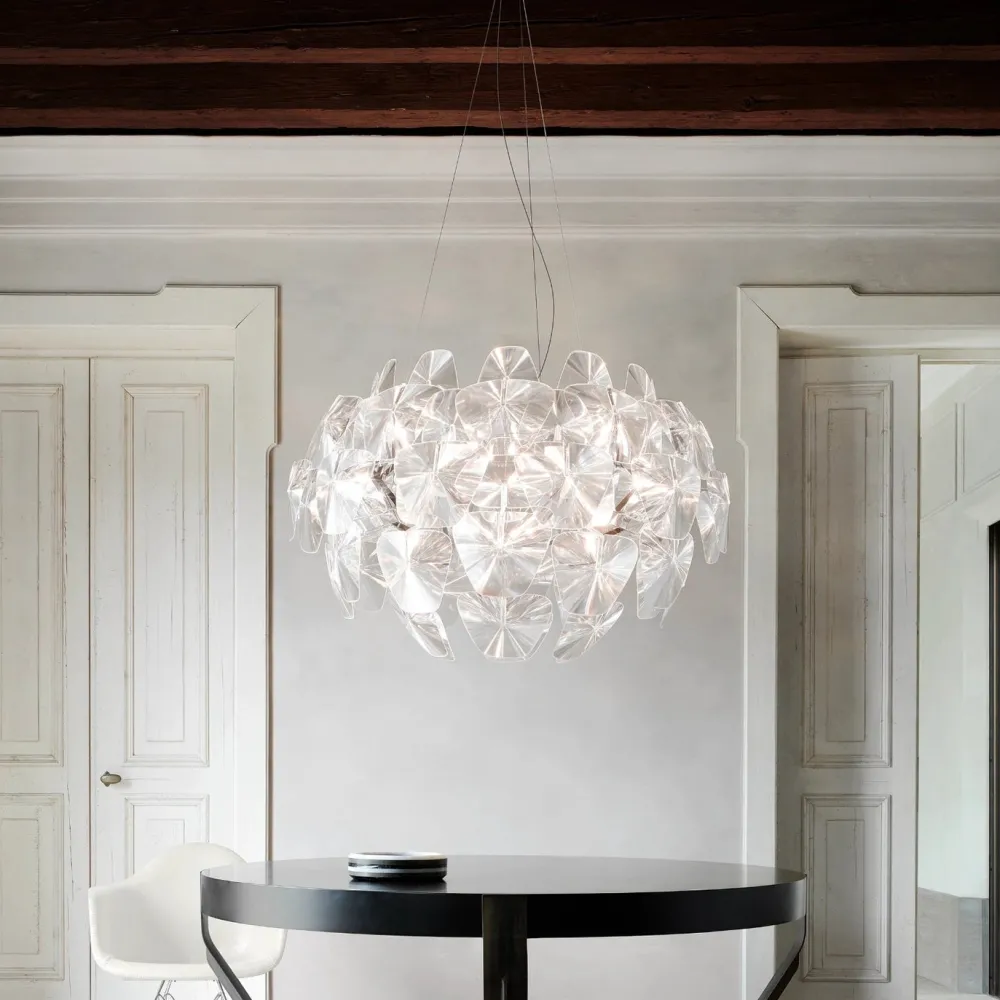 Luceplan Suspensions>Hope Suspensions Transparent Ø110cm