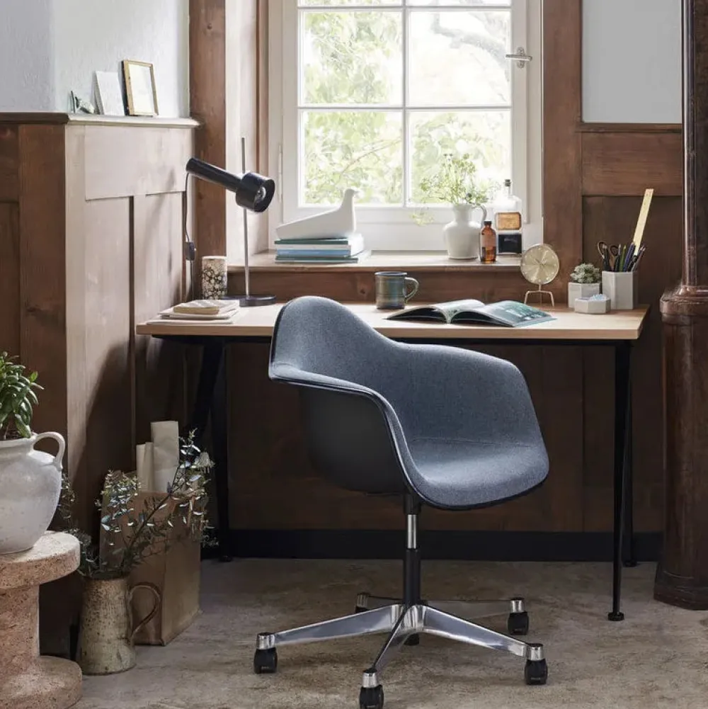 Vitra Horloges>Horloge Tripod Doré