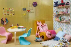 Vitra Horloges|Enfant>Horloge Zoo Timers Elihu L'Eléphant Violet