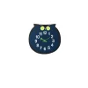 Vitra Enfant|Horloges>Horloge Zoo Timers Omar Le Hibou Noir Bleu