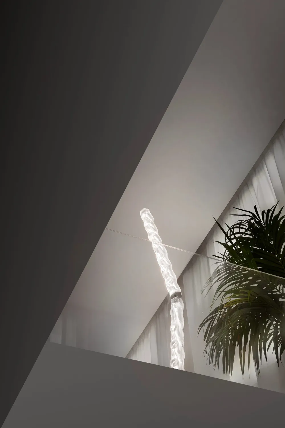 Slamp Lampadaires>Hugo F Lampadaires LED Transparent