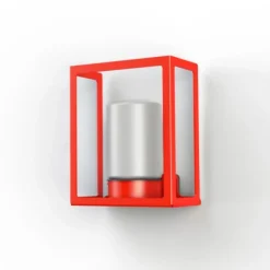 Roger Pradier Appliques>Hugy N°1 Verre Dépoli Appliques Outdoor