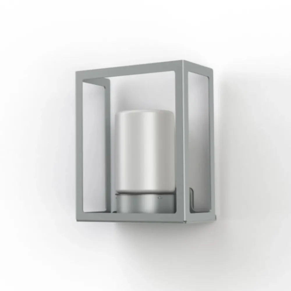 Roger Pradier Appliques>Hugy N°1 Verre Dépoli Appliques Outdoor