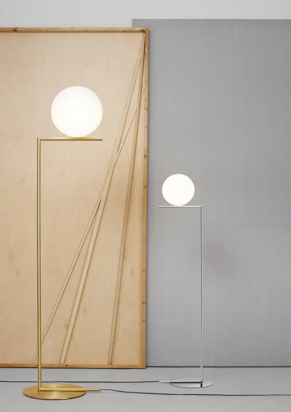 Flos Lampadaires>IC F1 Lampadaires Liseuses Doré