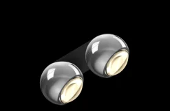 Occhio Spots|Plafonniers>IO Giro Doppio base noire Plafonniers LED