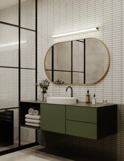 C.V.L Appliques>IP Metrop 32,5cm Appliques Salle de bain LED