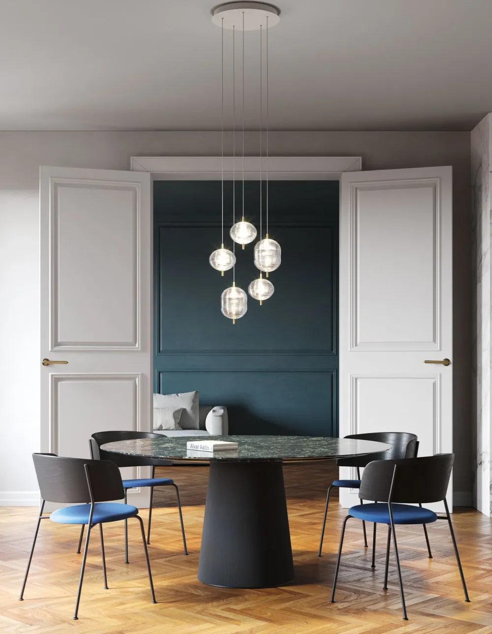 Lodes Suspensions>Jefferson Mini Suspensions LED