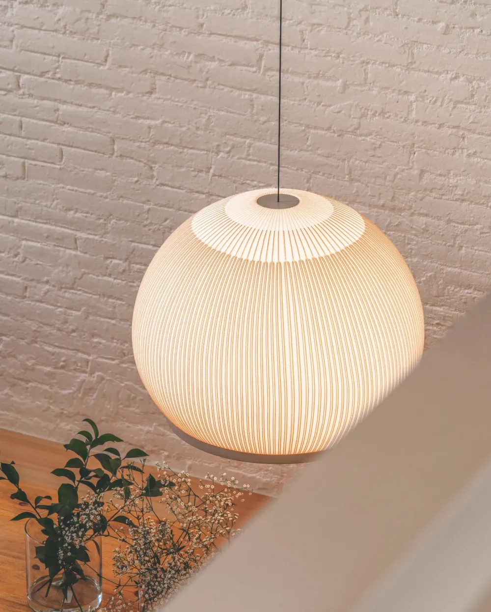Vibia Suspensions>Knit 7475 Suspensions LED Beige
