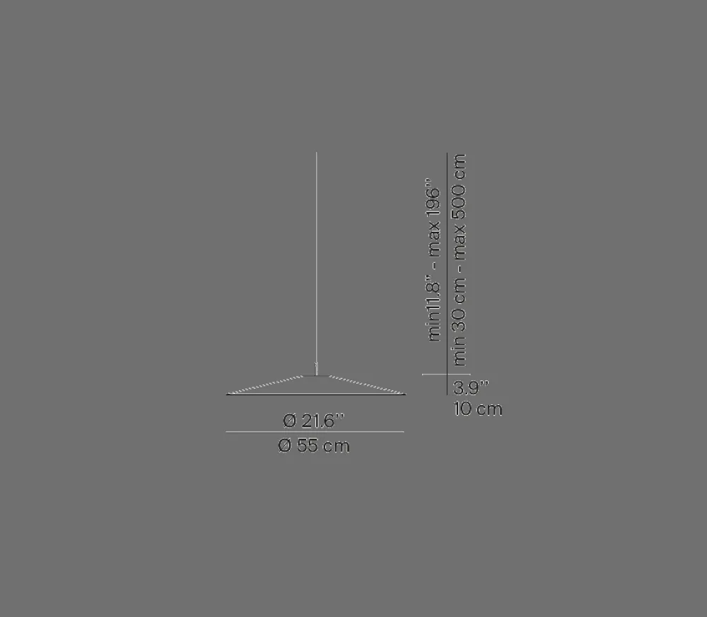 Luceplan Suspensions>Koinè Ø. 55cm Suspensions LED