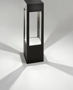 Light-Point Lampes À Poser|Lampes À Poser>Lantern G2 Bornes Outdoor LED Noir