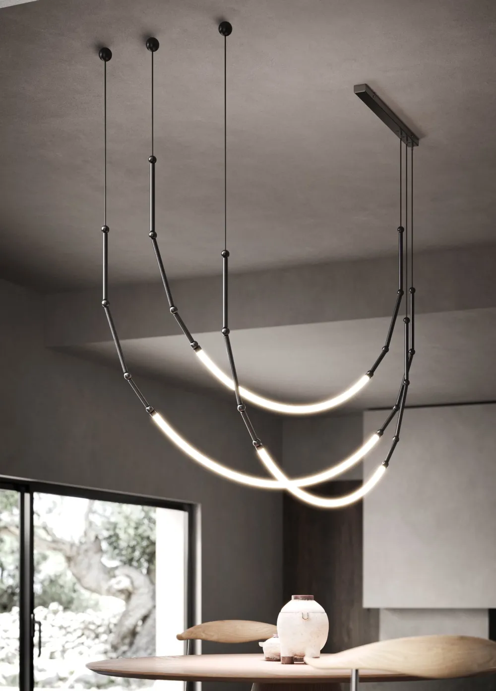 Karman Suspensions>Léda 4 Suspensions LED