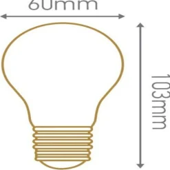 Girard Sudron Dimmables>LED Calotte dorée 6W E27 dimmable 630 lumen 2700K E27