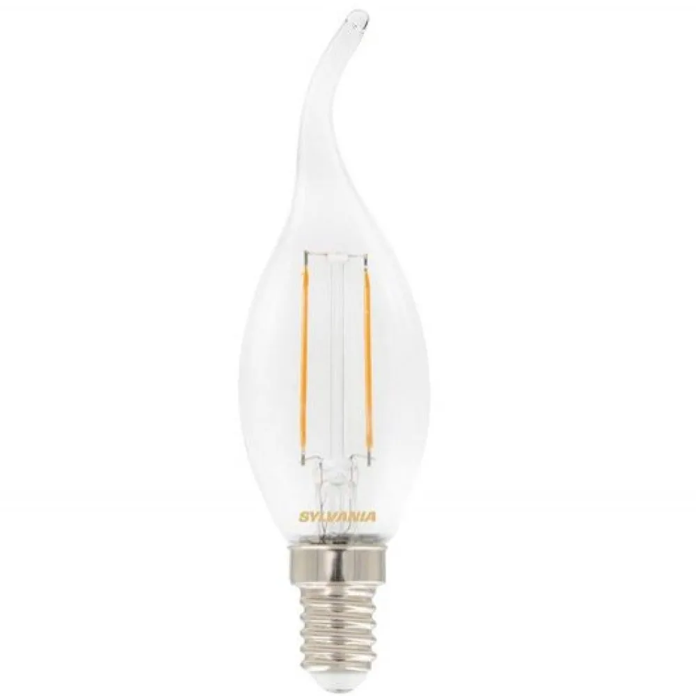 Sylvania Non Dimmables>LED Flamme Coup de vent 2.5W E14 250 lumen 2700K Flamme