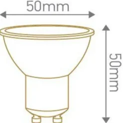 Girard Sudron Non Dimmables>LED 7W GU10 580 lumen 2700K GU10