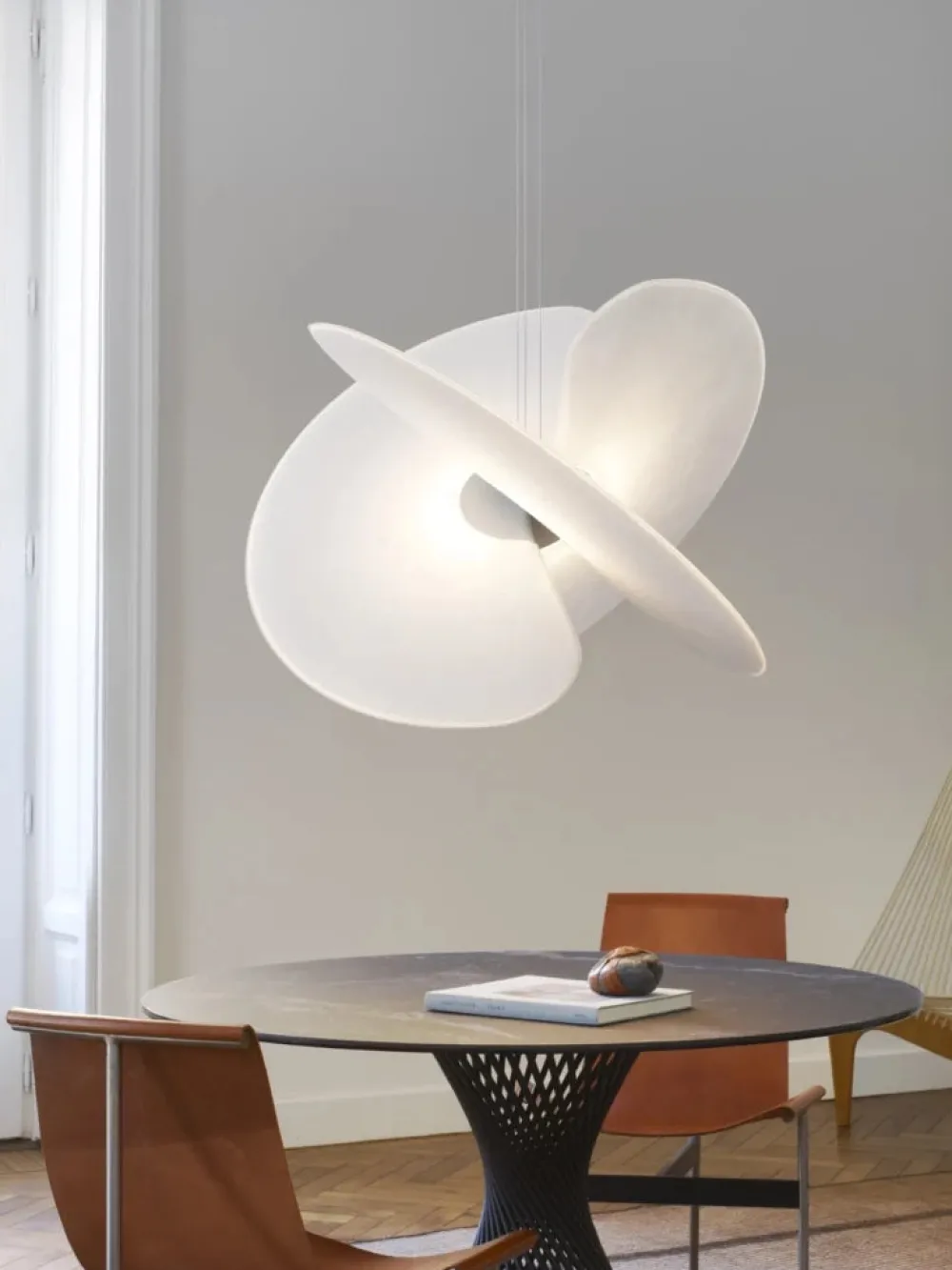 Luceplan Suspensions>Levante Big Suspensions LED Blanc