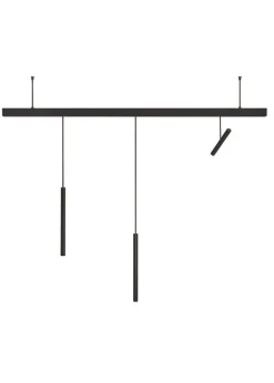 Baltensweiler Suspensions>Linija rail 2.4 m Suspensions LED Noir