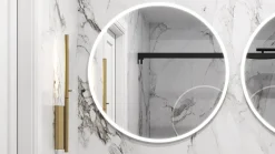 C.V.L Appliques>Link Appliques LED 41cm Laiton satiné