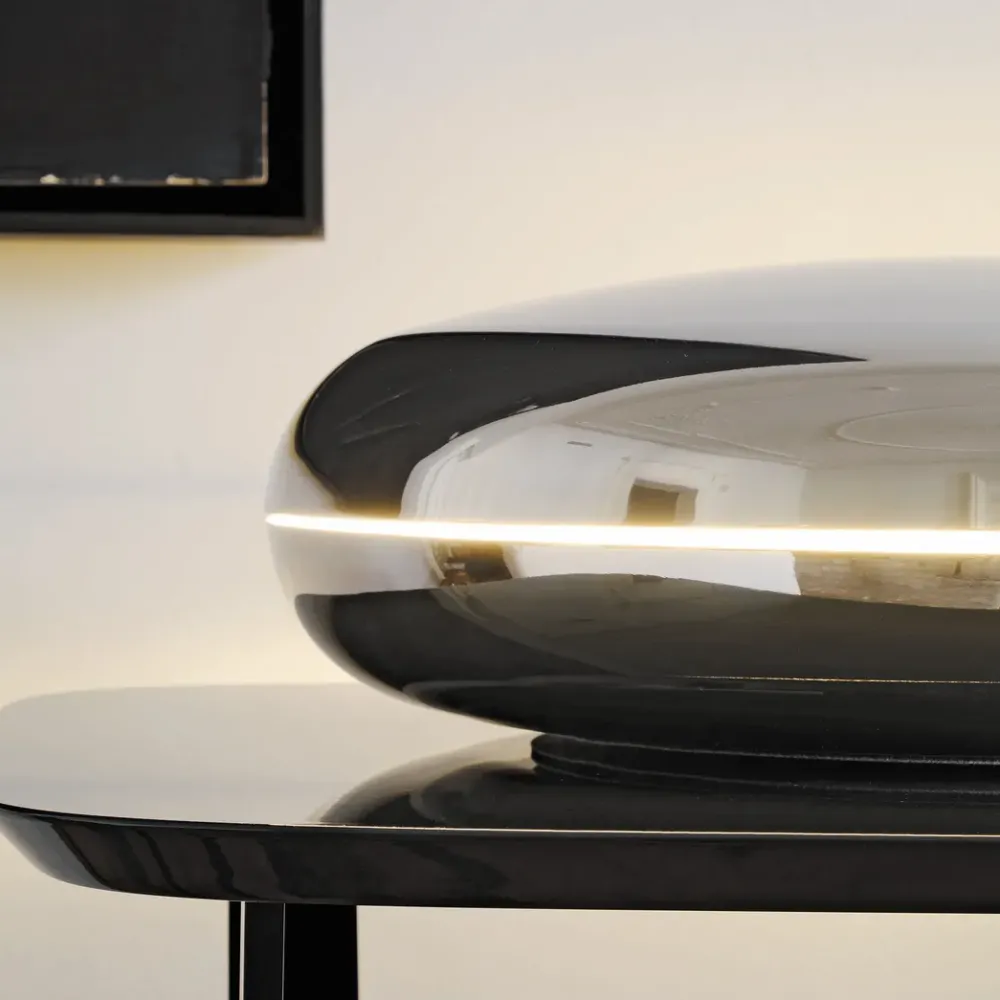 Fontana Arte Lampes À Poser|Lampes À Poser>Loop Lampes de table Argent