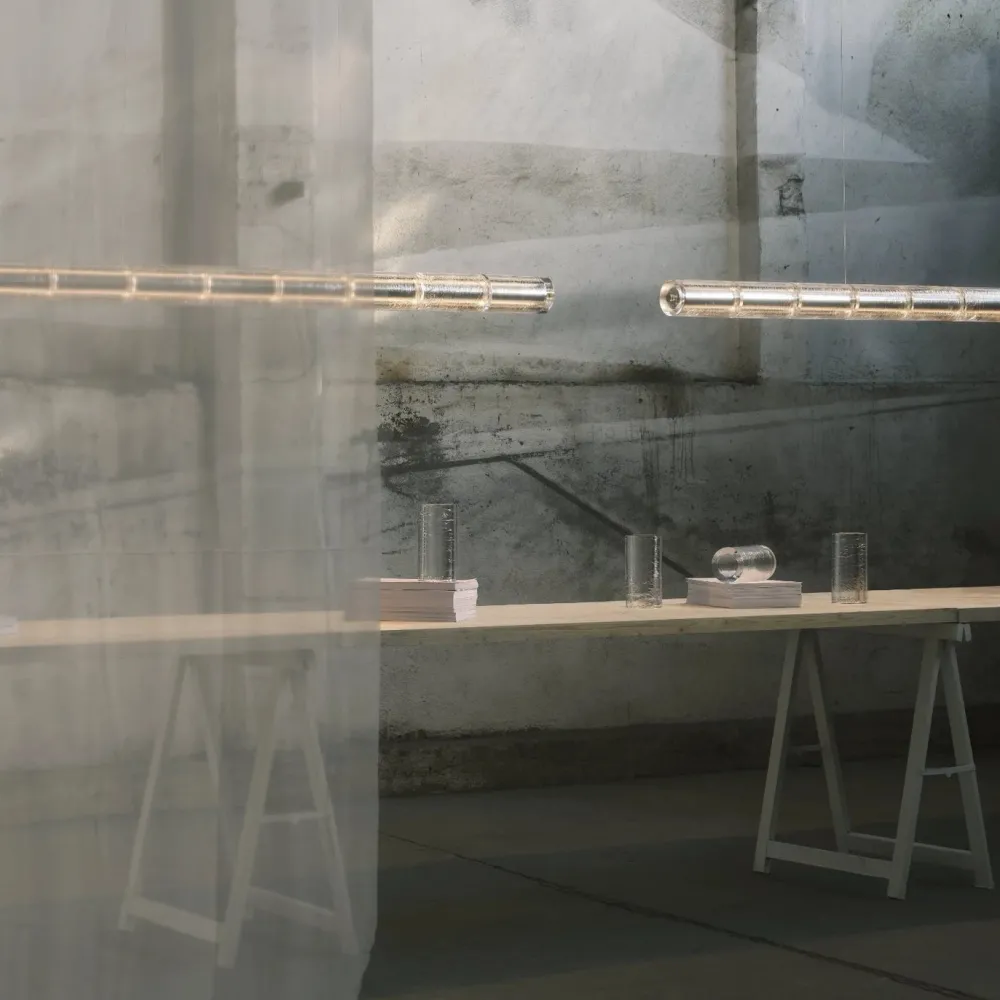 Flos Suspensions>Luce Orizzontal S2 Suspensions LED Verre