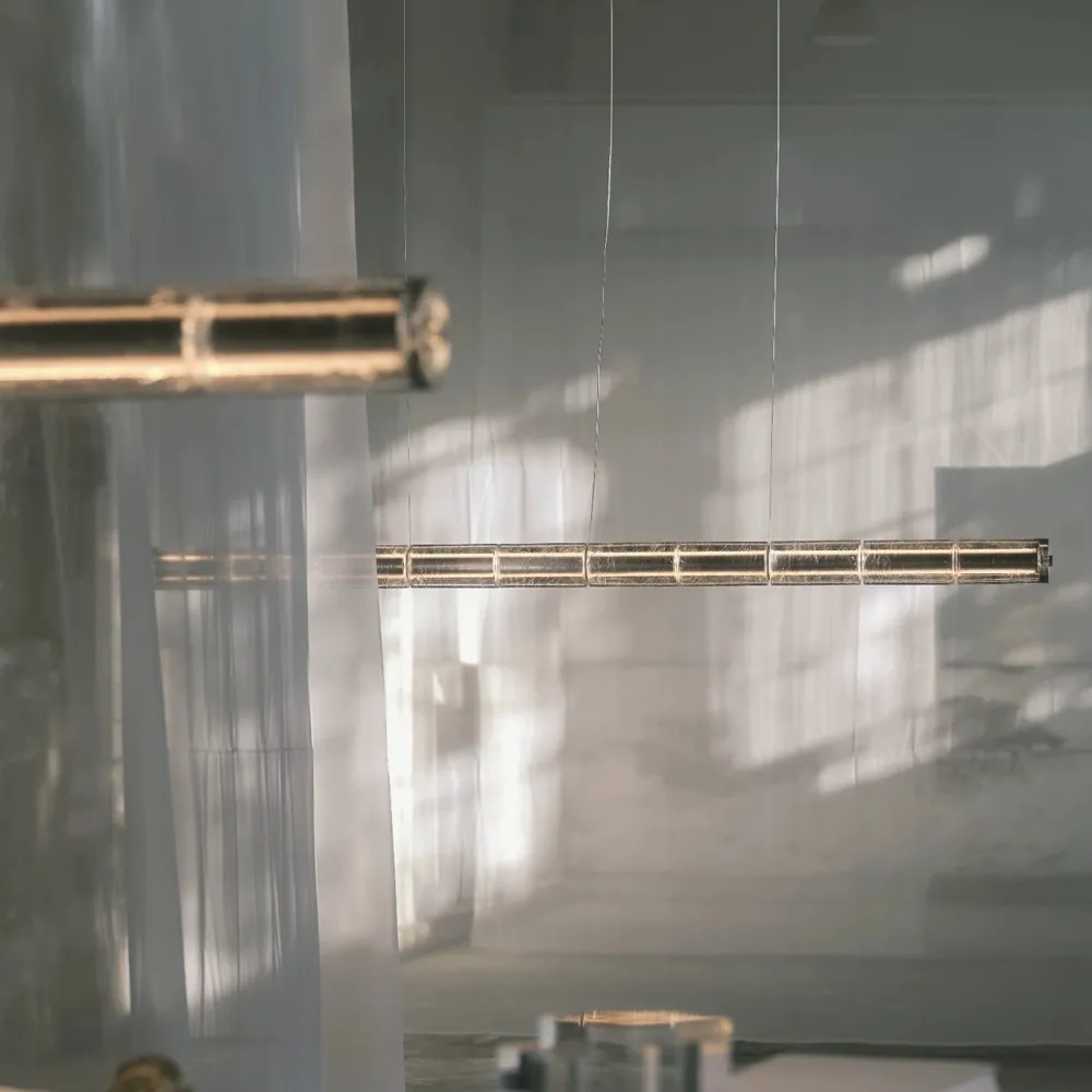 Flos Suspensions>Luce Orizzontal S3 Suspensions LED Verre