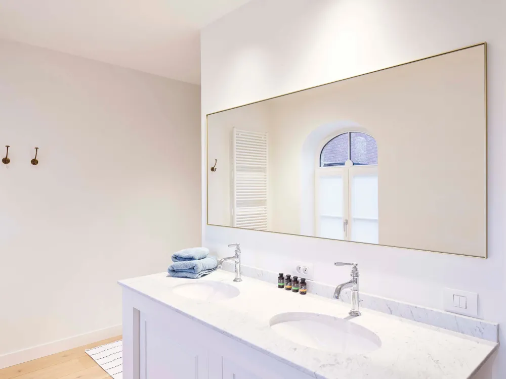 Deknudt Mirrors Miroirs>Lucka Frosted Gold XL Miroirs Doré