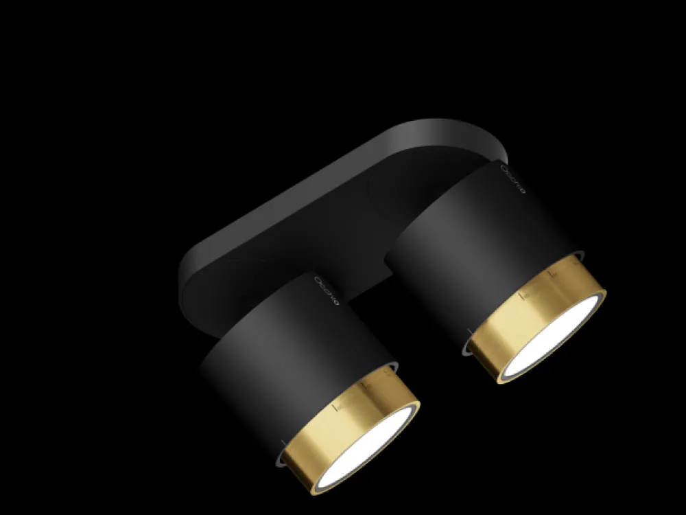 Occhio Spots|Plafonniers>Lui Alto Doppio Spots Plafonniers