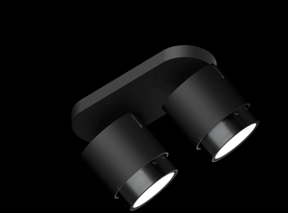 Occhio Spots|Plafonniers>Lui Alto Doppio Spots Plafonniers