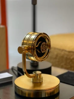 Fosfens Lampes À Poser|Lampes À Poser>MagicEye Spot Sur Socle Studio Doré