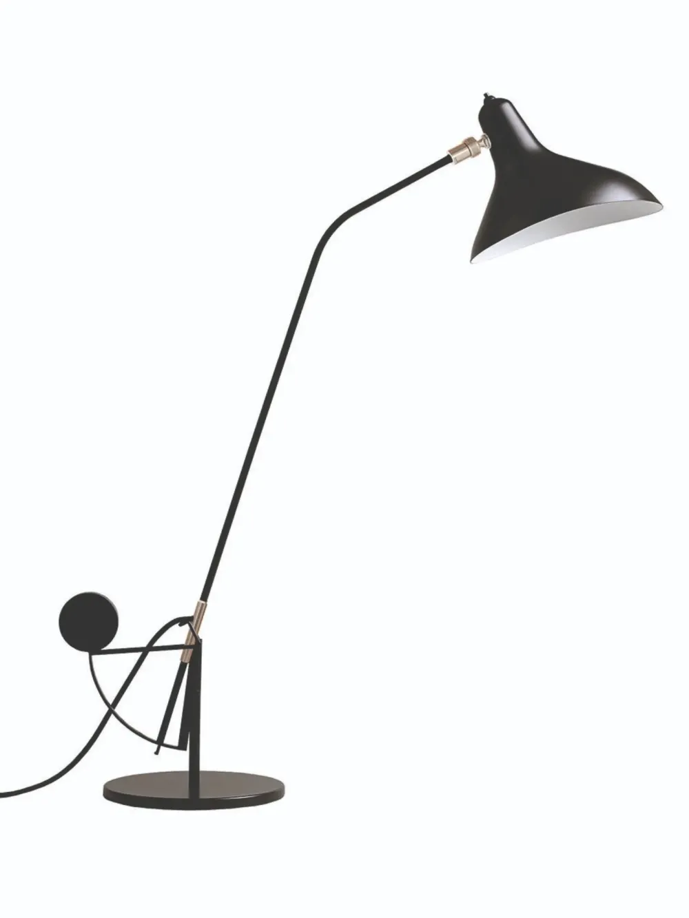 DCW Editions Liseuses|Lampes À Poser>Mantis BS3 Lampes de bureau Noir