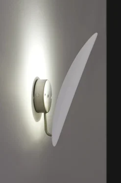 Icone Luce Appliques>Masaï G Appliques Blanc Bronze Blanc et bronze