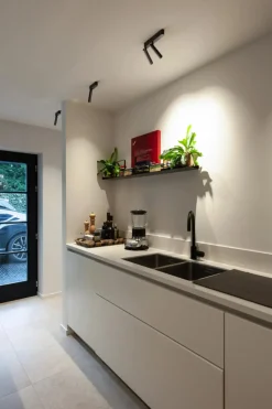 Wever u0026 Ducré Spots>Match Surface 1.0 Spots Noir + Aluminium