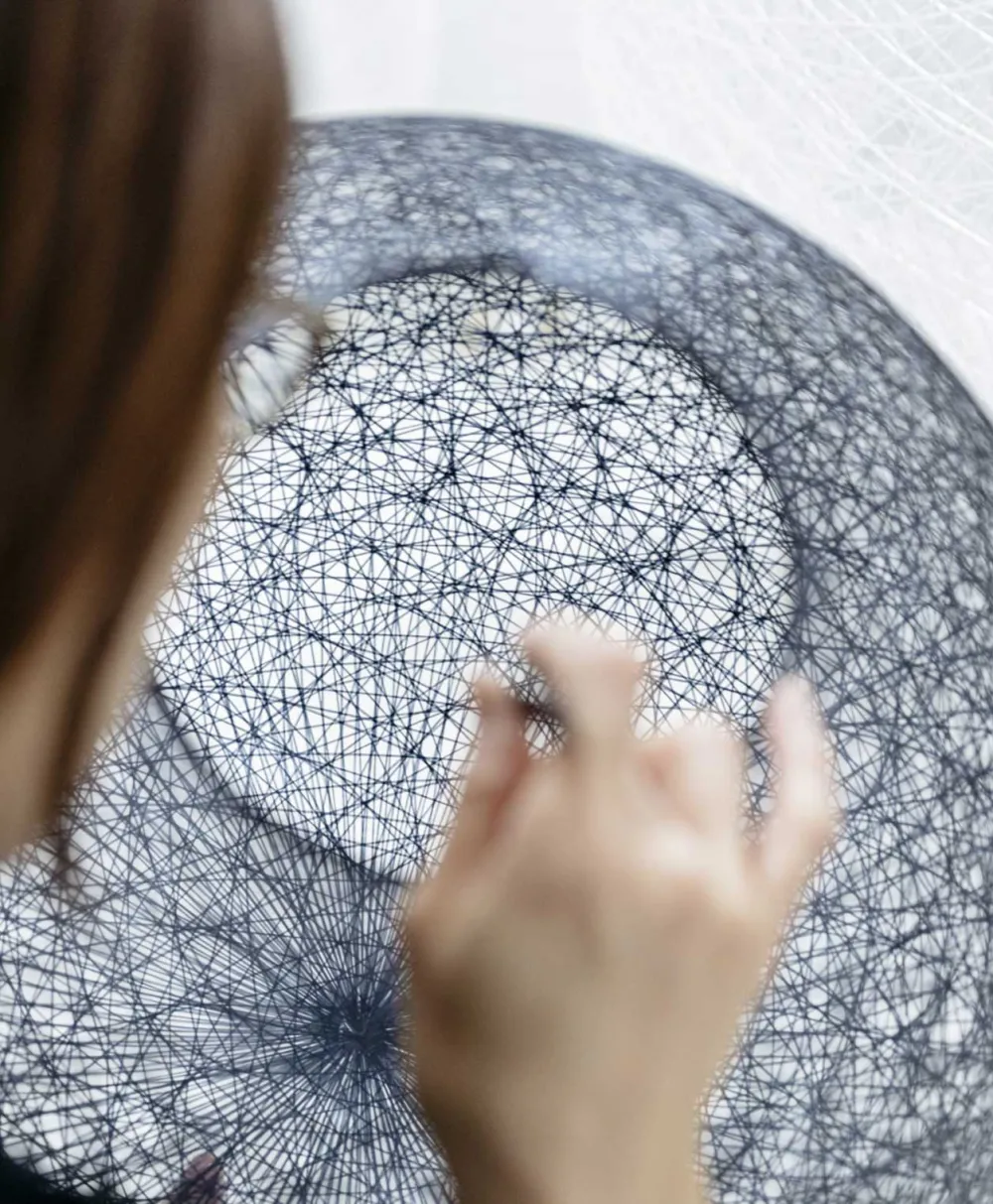 Yamagiwa Suspensions|Suspensions>Mayuhana II Suspensions Blanc