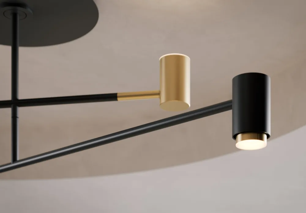 Contardi Plafonniers|Suspensions>Melanocetus Double Plafonniers