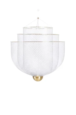 Moooi Lustres|Suspensions>Meshmatics Small Suspensions LED Argent