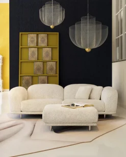 Moooi Lustres|Suspensions>Meshmatics Small Suspensions LED Argent