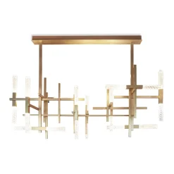 Contardi Suspensions>Mikado Double H. 120cm Suspensions Laiton satiné