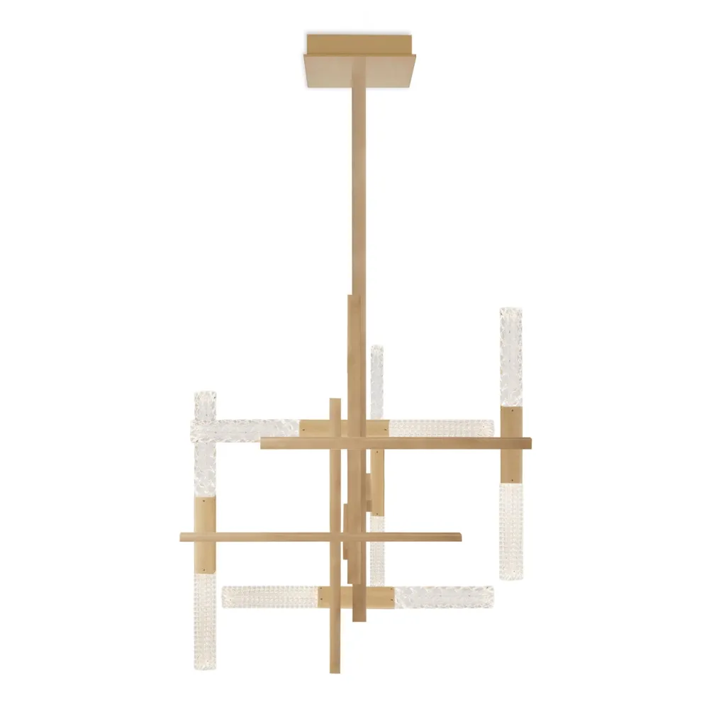 Contardi Suspensions>Mikado H. 145cm Suspensions Laiton satiné