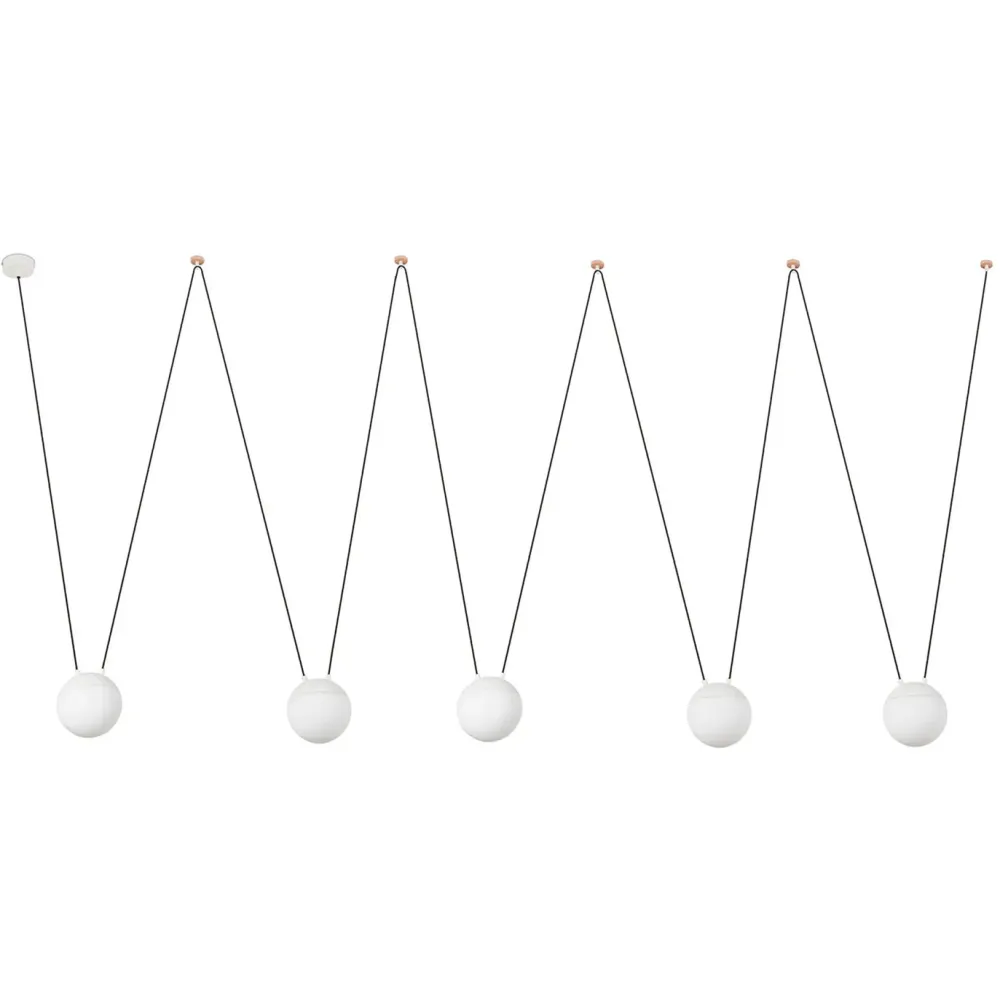 Faro Suspensions>Mine Glass Space 5L Suspensions Blanc