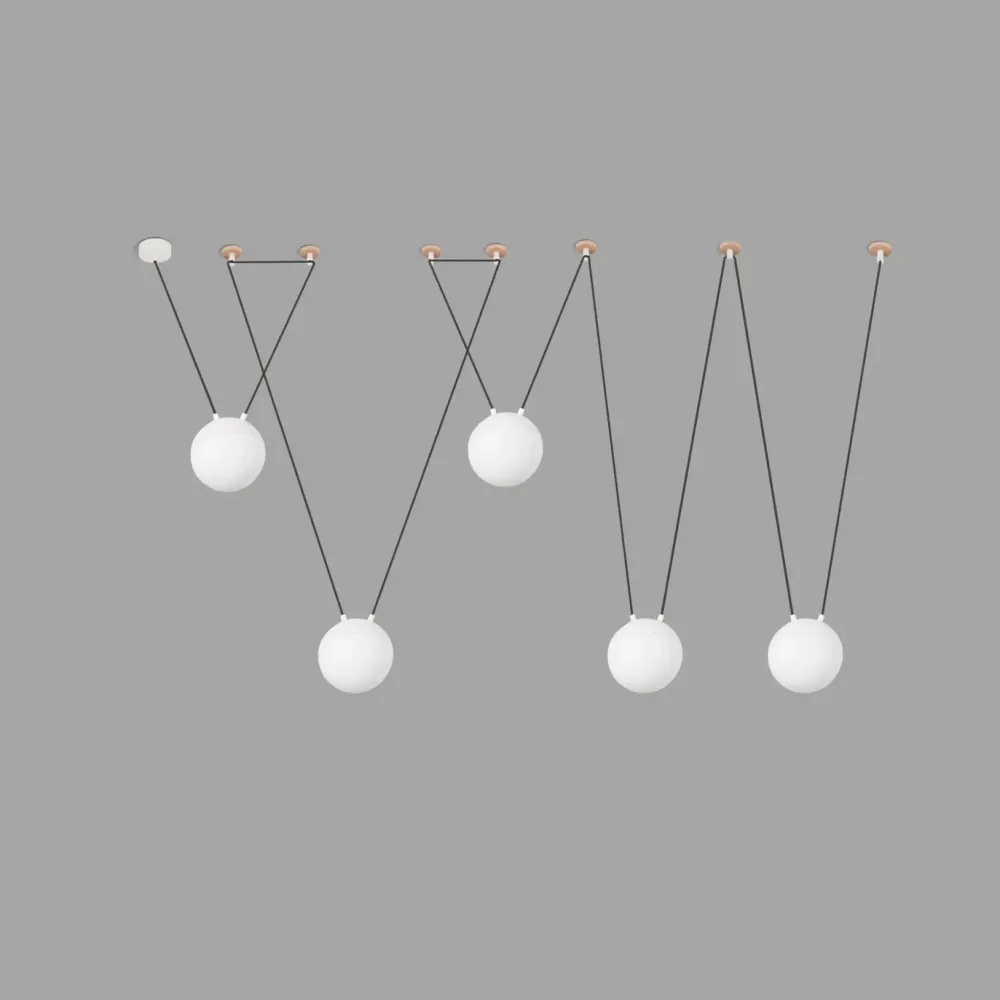 Faro Suspensions>Mine Glass Space 5L Suspensions Blanc