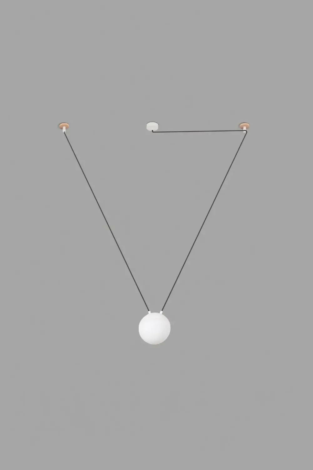 Faro Suspensions>Mine Glass Space 1L Suspensions Blanc