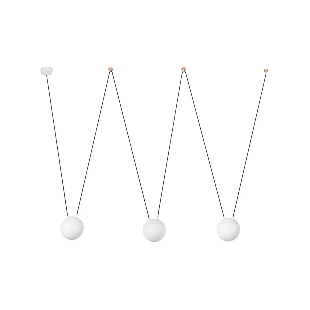 Faro Suspensions>Mine Glass Space 3L Suspensions Blanc