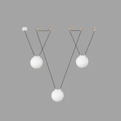 Faro Suspensions>Mine Glass Space 3L Suspensions Blanc