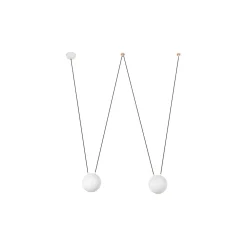 Faro Suspensions>Mine Glass Space 2L Suspensions Blanc