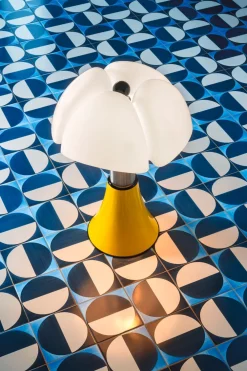 Martinelli Luce Lampes Sans Fil>Mini Pipistrello POP sans fil Baladeuses et nomades Jaune