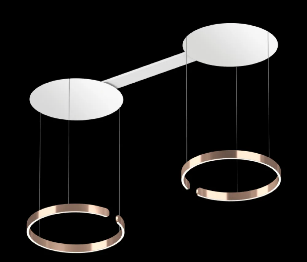 Occhio Suspensions>Mito Double Fix Up Suspensions multiples LED Ø60cm