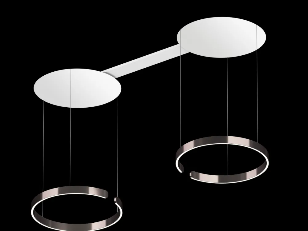 Occhio Suspensions>Mito Double Var Up Suspensions multiples LED Ø60cm