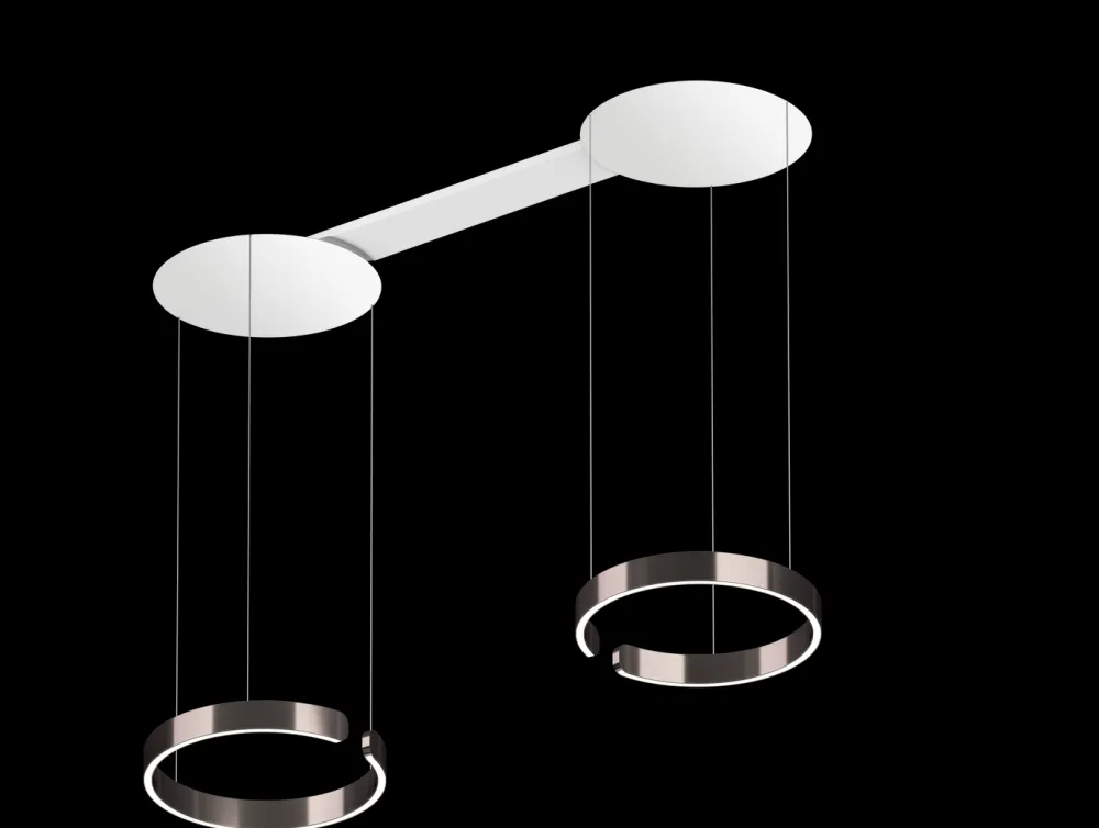 Occhio Suspensions>Mito Double Var Up Suspensions multiples LED Ø40cm