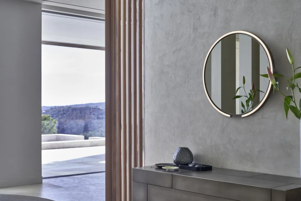 Occhio Miroirs|Appliques>Mito Sfera Miroirs "air" LED Ø40cm