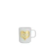Vitra Art De La Table>Mug Love Heart Gold