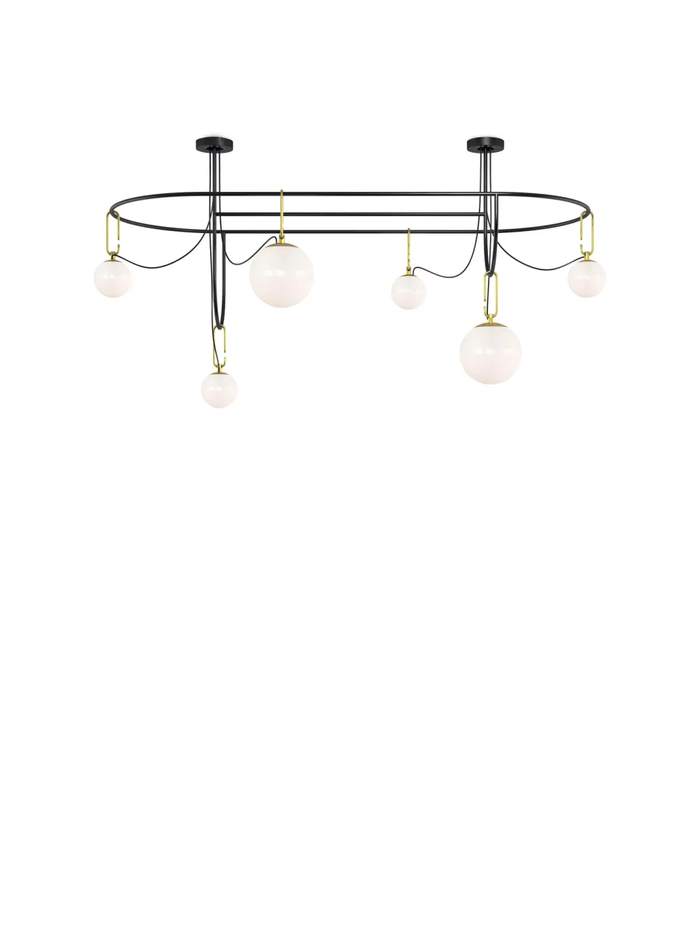 Artemide Suspensions>Nh S5 Suspensions Noir